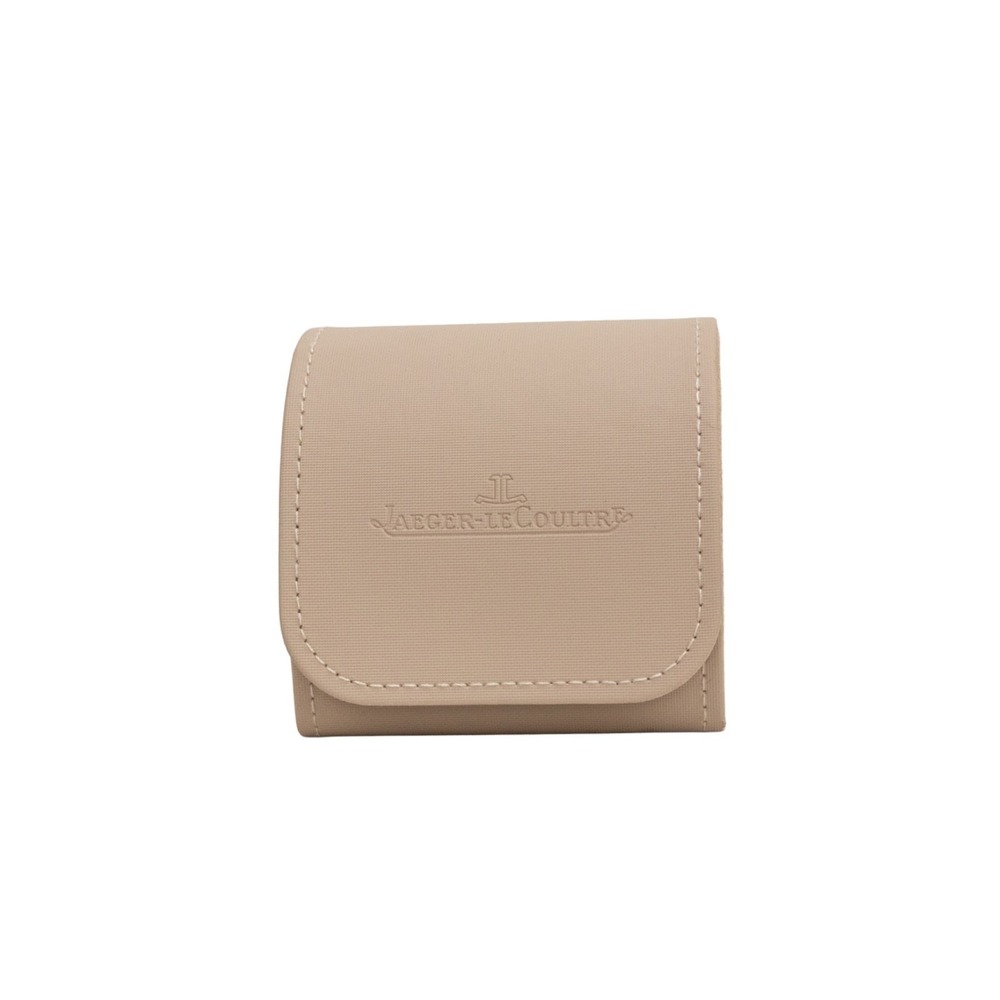 Authentic‎ Jaeger-LeCoultre Watch Beigh Suede Storage & Travel Box